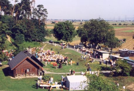 Grillhütte am Tag des Waldes 1992